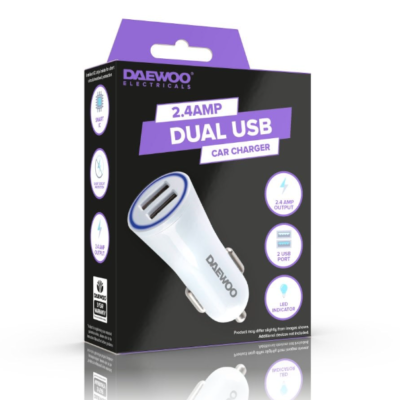 Daewoo Double USB Car Charger