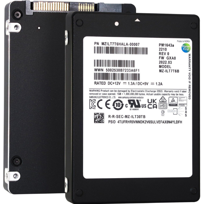 Samsung PM1643 30.72TB SSD – High-End Enterprise-Grade Storage with Massive Capacity